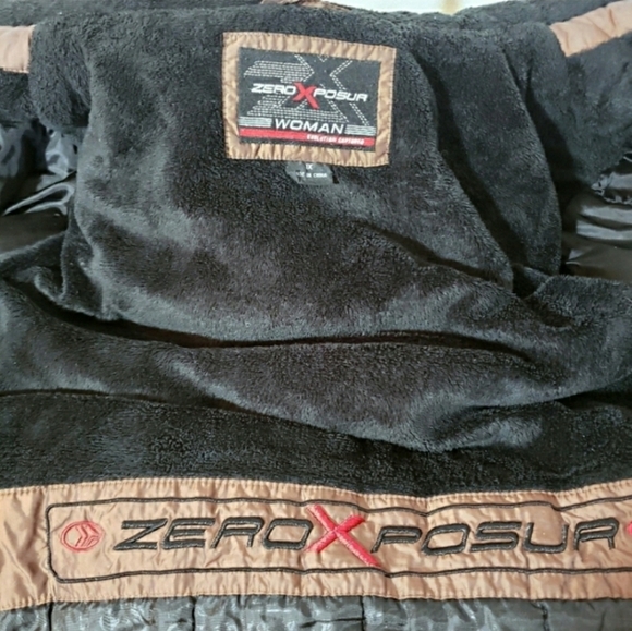 Zeroxposur Insulated Metallic Winter Coat Ski Jacket - Picture 7 of 7